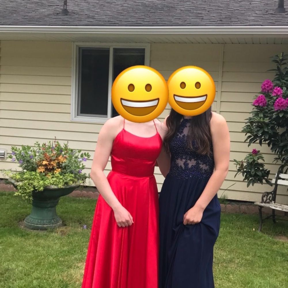 Red dress